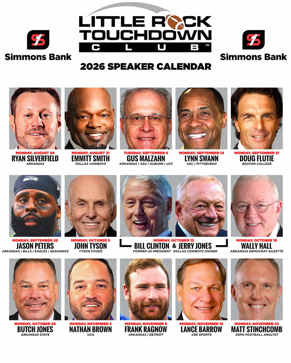2026 Speaker Announcement
